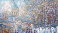 в октябре. Александро - Невская лавра.