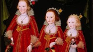 Three Young Girls by Follower of William Larkin.