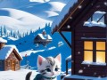 Winter adventures of a kitten 14