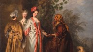 Ватто. Гадалка. 1710 год. Музей изящных искусств в Сан-Фр?