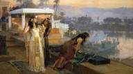 Frederick Arthur Bridgman - Cleopatra on the Terraces of Philae.