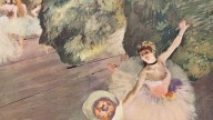 с букетом цветов (Звезда балета) (также с балериной Роз