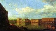 Яковлевич Алексеев (1753–1755). Вид Дворцовой набережной ?