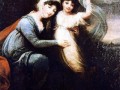23.Йозеф Грасси. Anna Charlotte Dorothea von Medem with daughter
