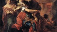 Андре Лоо (1705–1765) . Énée portant Anchise. 1729. музей Лувр