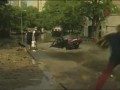 Женщина утопила автомобиль.