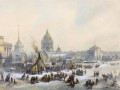 3.Ледяная ярмарка на реке Нева. 1860