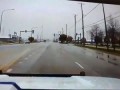 LiveLeak - Cops close call with Metra train caught on camera