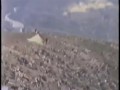 Посадка на одно шасси в горах!