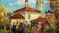 старом Суздале.1914 г., холст, масло.