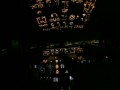 B-737 NG. Ночной заход во Внуково. RW06