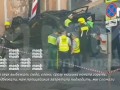 Водитель Mercedes не справился с управлением и влетел в стену жилого дома на Зубовском бульваре в це