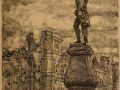 7.Л. К. Абрамов. «Вид Гатчинского дворца с памятником Па?