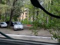 Беспредел автовладельцев на детской площадке