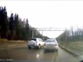Больная на голову тётя на паркетнике