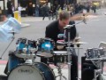 Insane D&B/Jungle/HipHop/R&B Drumming nr Liverpool Street Station (Oded Kafri)