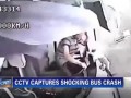 Shocking bus crash caught on tape in China