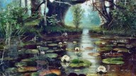 с белыми лилиями. 1893