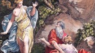 Charles Grignion. Потерпевшие кораблекрушение Телемах и Менто