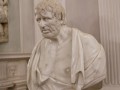 28.Мраморный бюст подписан сзади как Сенека - «SENECA I.C.f».