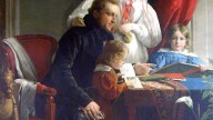 Graf August Ferdinand Breuner-Enckevoirt mit Gattin Maria Theresia Esterhazy und den beiden Kindern