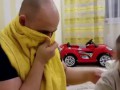 Дочь впервые увидела папу без бороды