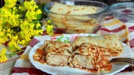с начинкой из куриного фарша