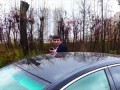 кавказцы и тип с автоматом