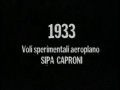 1933 Voli sperimentali aeroplano Stipa Caproni